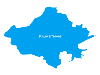 Rajasthan State Map